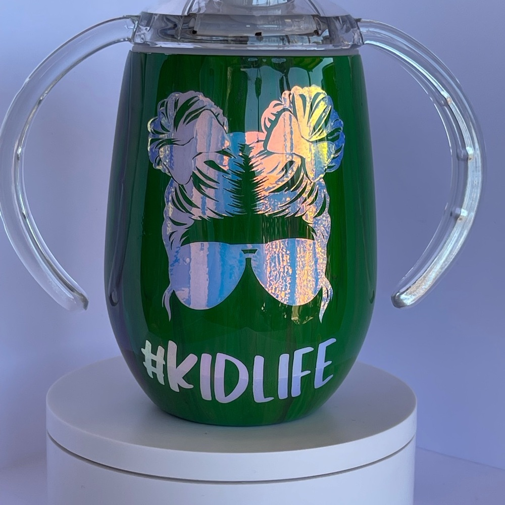 10 oz Custom Sippy Tumbler